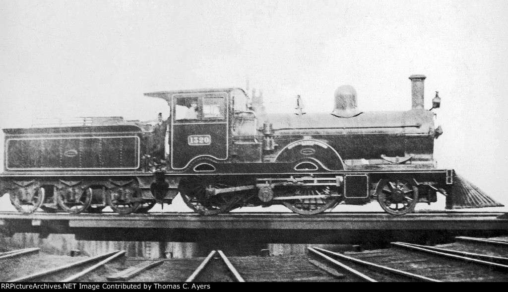 PRR 1320, 2-4-0, c. 1890